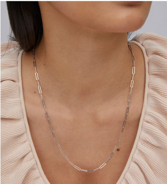 Courtney Paperclip Necklace {Color Options}