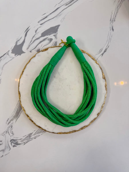 Lizzie Slub Necklace {Color Options}