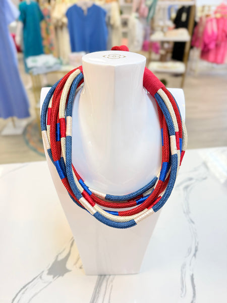 Lizzie Slub Necklace {Color Options}