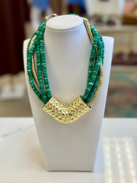Amelia Beaded Necklace {Color Options}