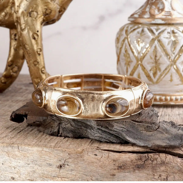 Stone Bangle {Color Options}