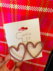 Heart Throb Earrings {Color Options}