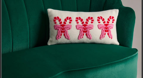 Candy Cane Pillow