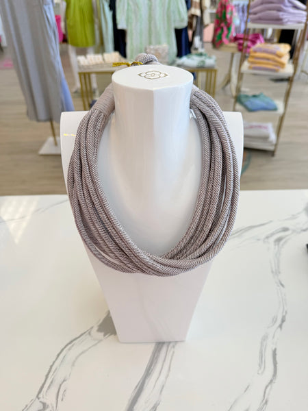 Lizzie Slub Necklace {Color Options}