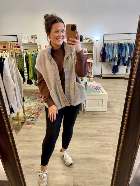 Doorbuster #4 - Fleece Vest {Color Options}