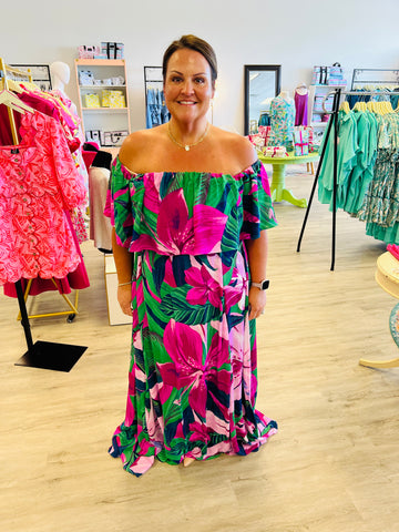 Travel To The Tropics Dress