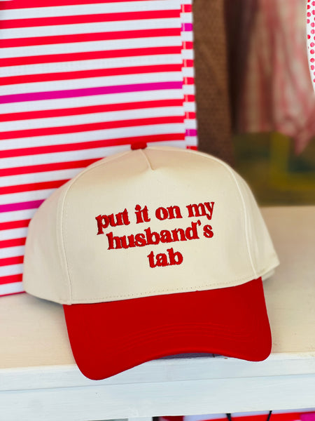 Put It On My Husband’s Tab Hat {Color Options}