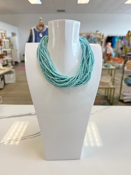 Hart Designs Multi Strand Seed Beaded Necklace {Color Options}