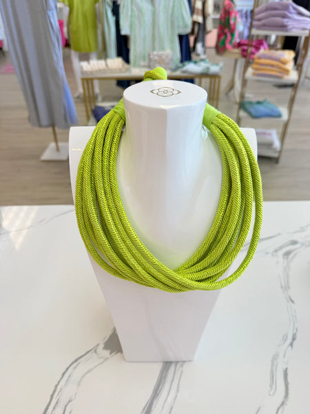 Lizzie Slub Necklace {Color Options}