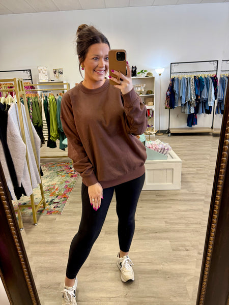 Doorbuster #1 - Fleece Tunic Sweatshirt {Color Options}