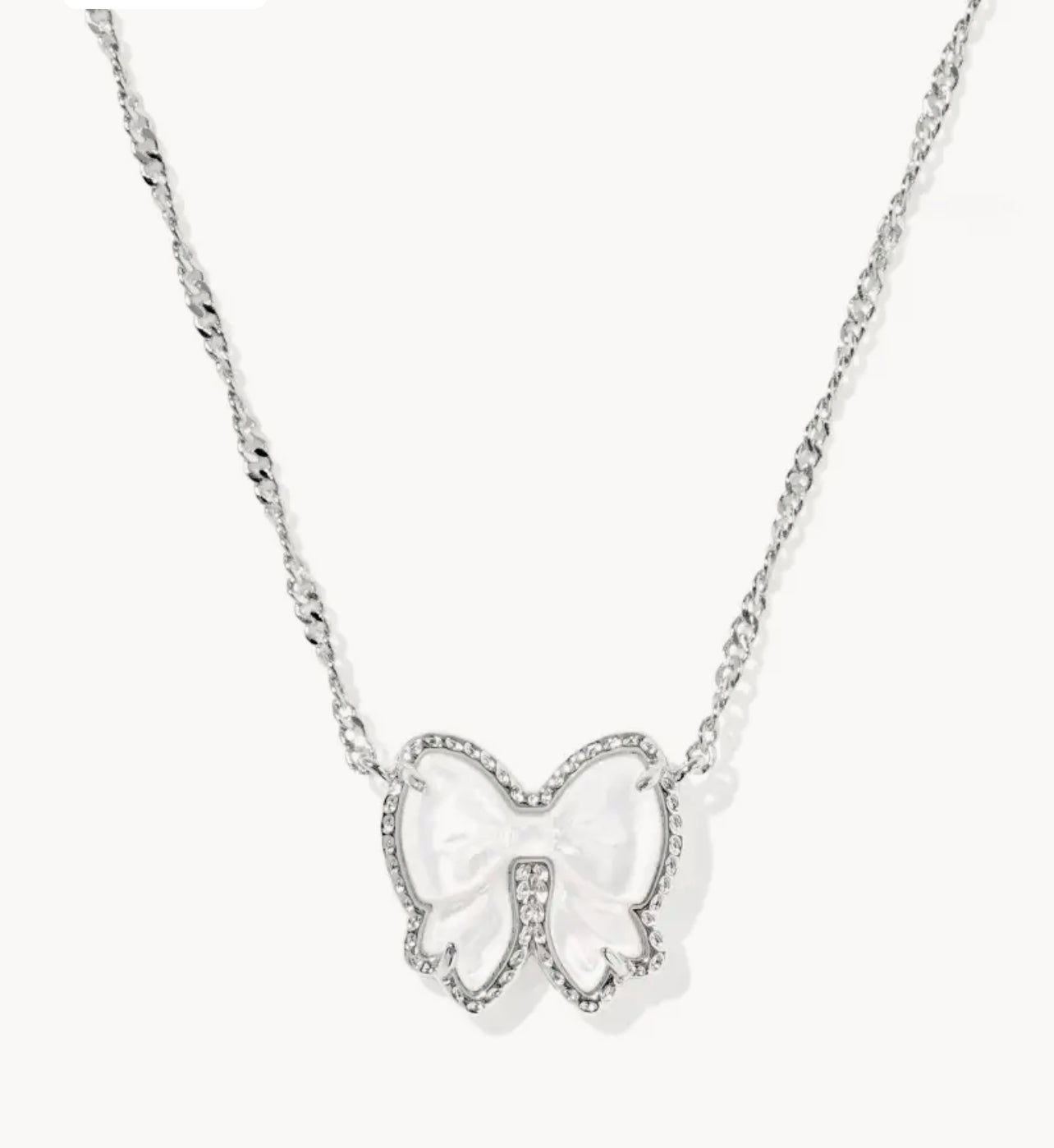 Haley Bow Pendant Necklace {Color Options}