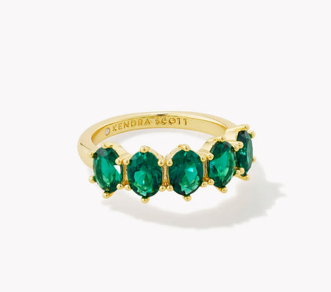 Cailin Crystal Band Ring