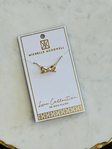 Luxe Bow Necklace