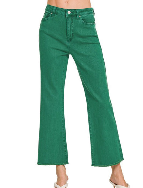 Just The Thing High Waist Frayed Bottoms