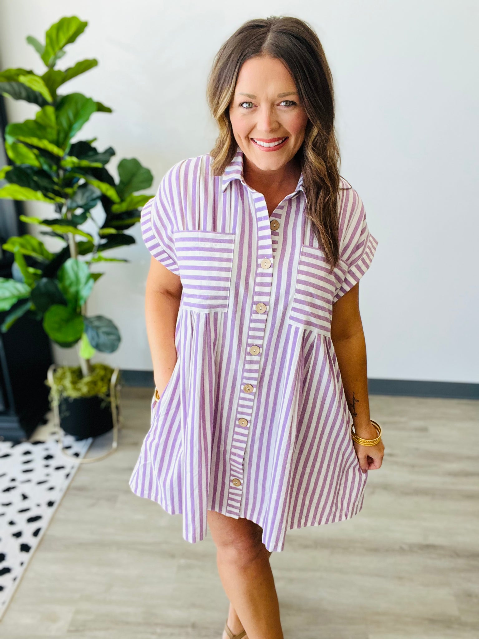 Paint It Purple Dress