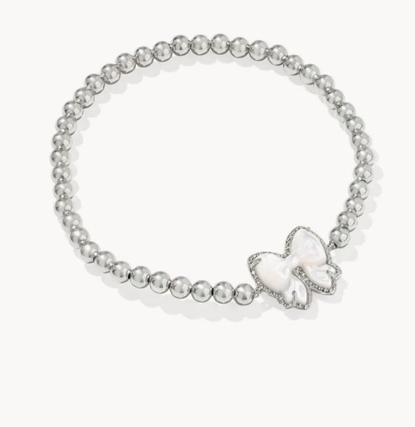 Haley Bow Stretch Bracelet {Color Options}
