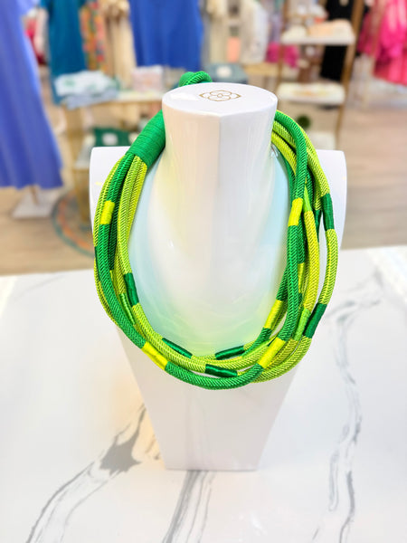 Lizzie Slub Necklace {Color Options}