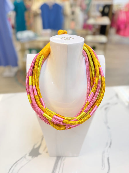 Lizzie Slub Necklace {Color Options}