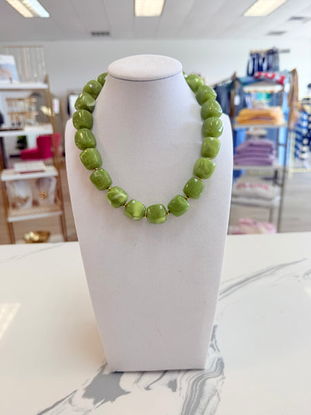 Kenzie Beaded Necklace {Color Options}
