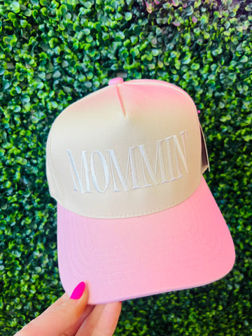 Mommin’ Embroidered Hat