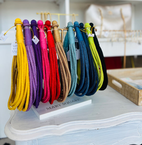 Lizzie Slub Necklace {Color Options}