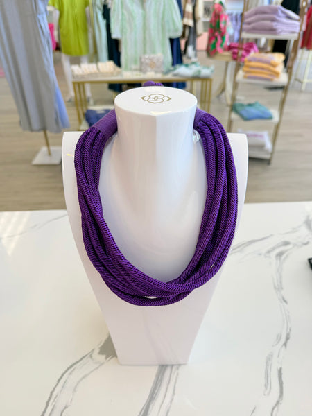 Lizzie Slub Necklace {Color Options}