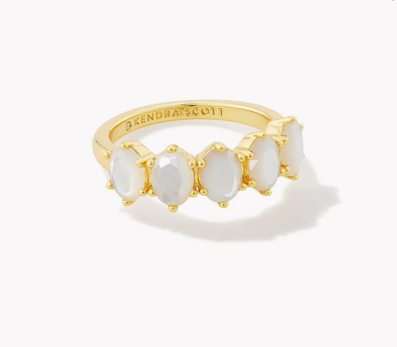 Cailin Crystal Band Ring