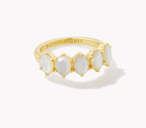 Cailin Crystal Band Ring