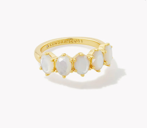 Cailin Crystal Band Ring