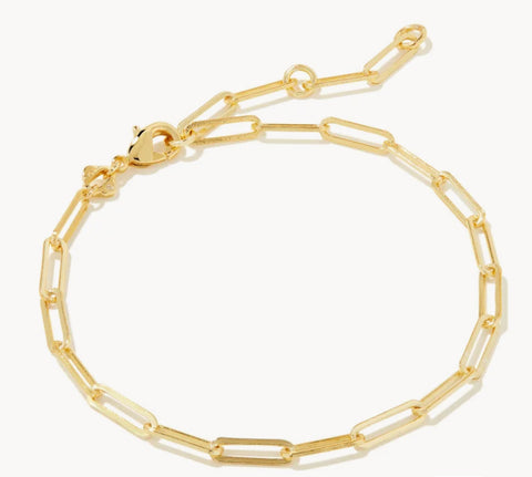 Courtney Paperclip Bracelet {Color Options}