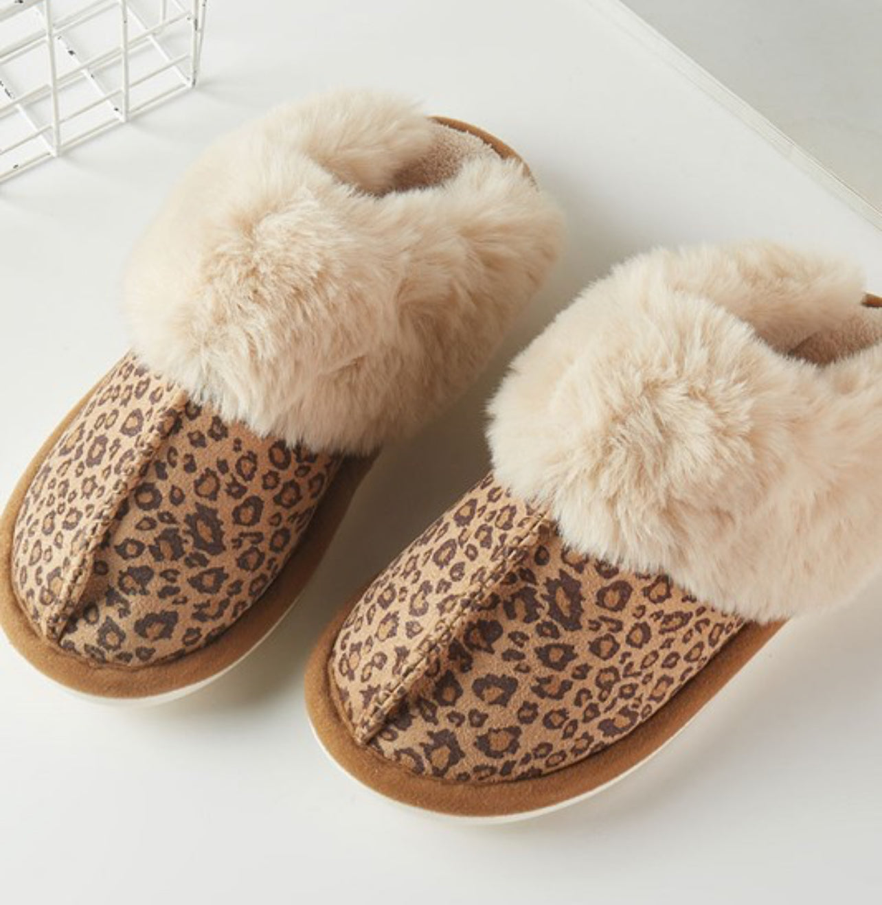 Leopard Slippers