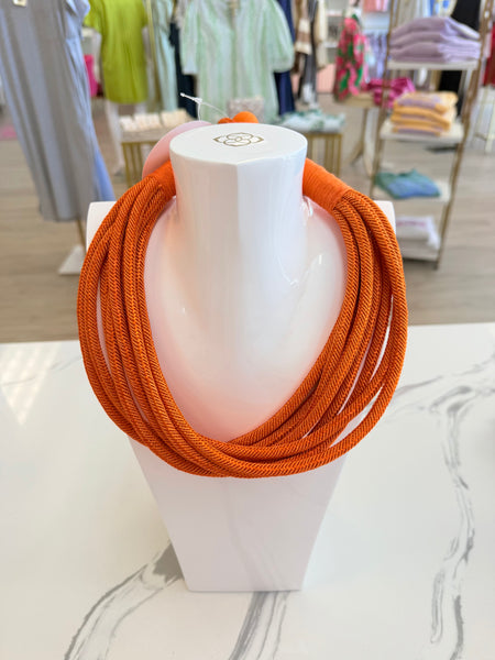 Lizzie Slub Necklace {Color Options}