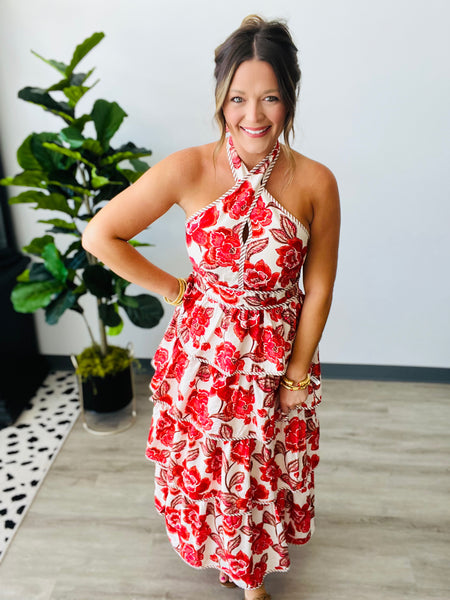 Strolling Through Venice Dress