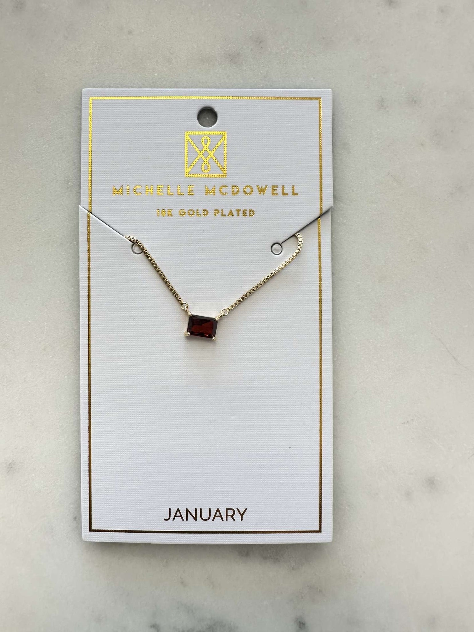 Colby Birthstone Necklace
