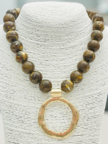 Beth Beaded Necklace {Color Options}