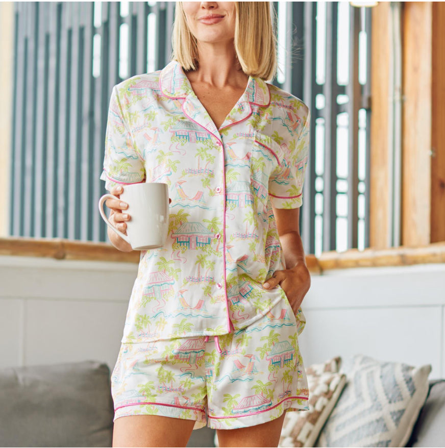 Charlotte Pajama Shorts Set