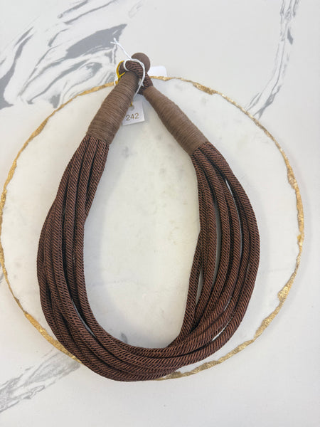 Lizzie Slub Necklace {Color Options}