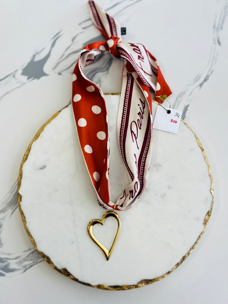Hart Scarf Necklaces {Design Options}
