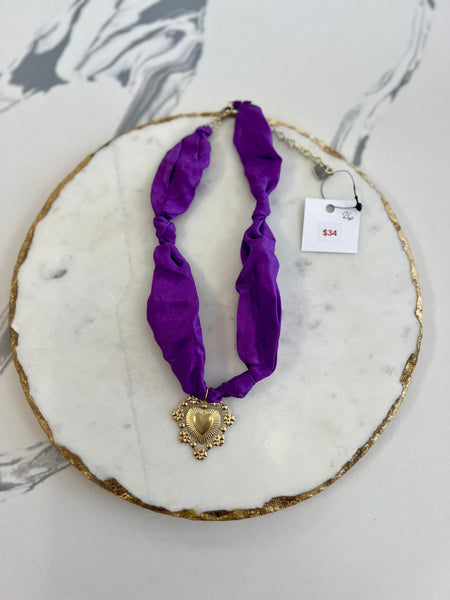Hart Scarf Necklaces {Design Options}