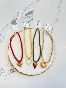 Hart Rope Necklaces {Design Options}