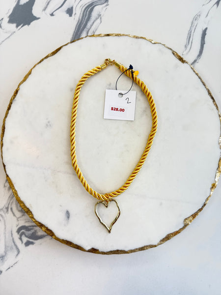 Hart Rope Necklaces {Design Options}