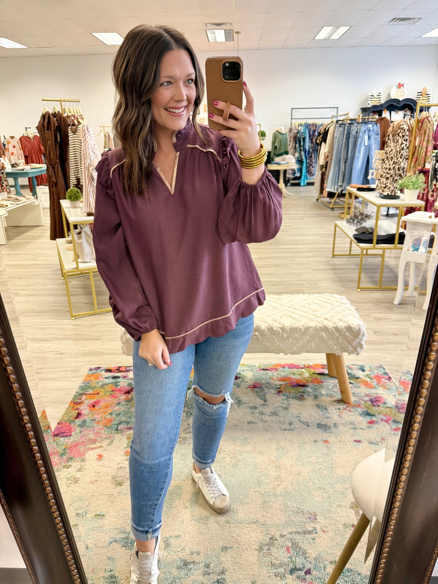 Caught In Between Top