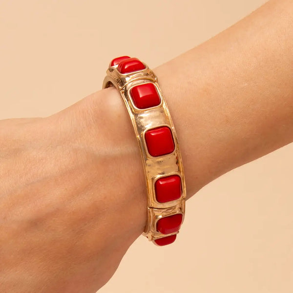 Stone Stretch Bracelet {Color Options}