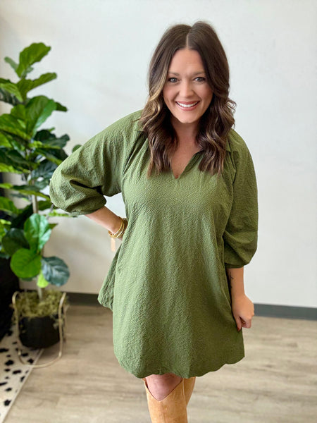 Heart Flutters Dress {Color Options}