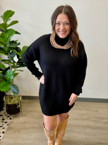 Common Ground Sweater Dress {Color Options}