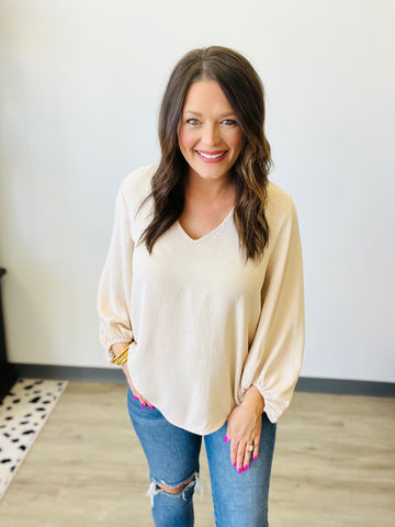 Rosewater Skies Top {Color Options}