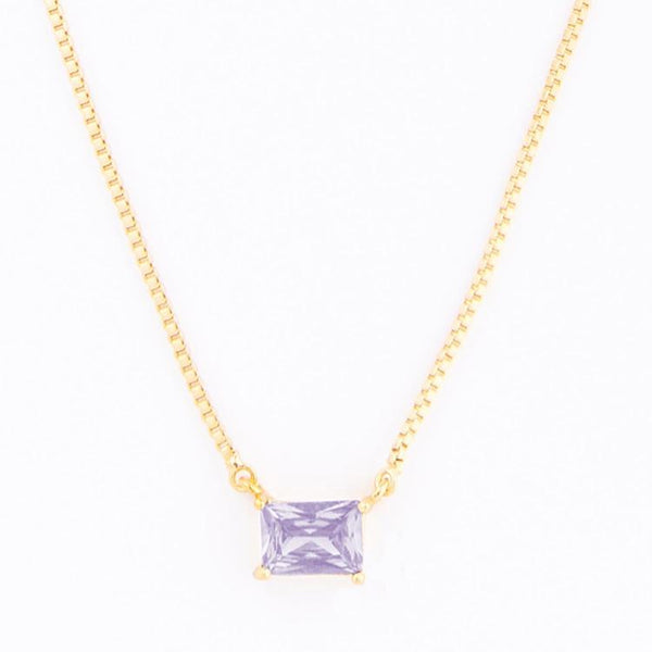 Colby Birthstone Necklace