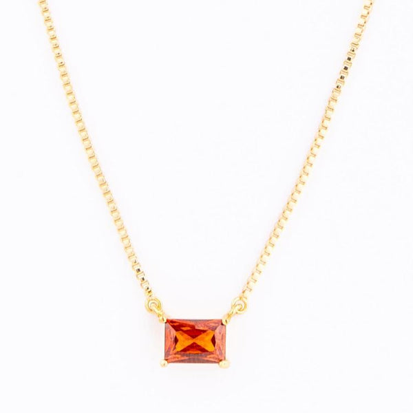 Colby Birthstone Necklace