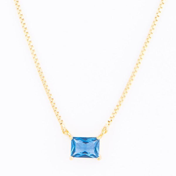 Colby Birthstone Necklace