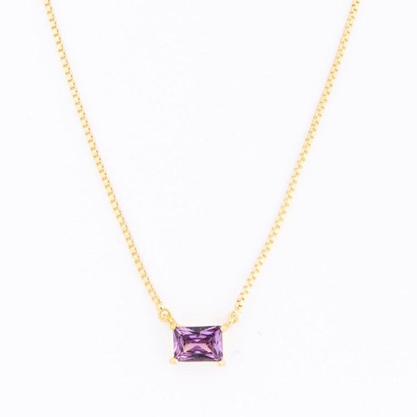 Colby Birthstone Necklace